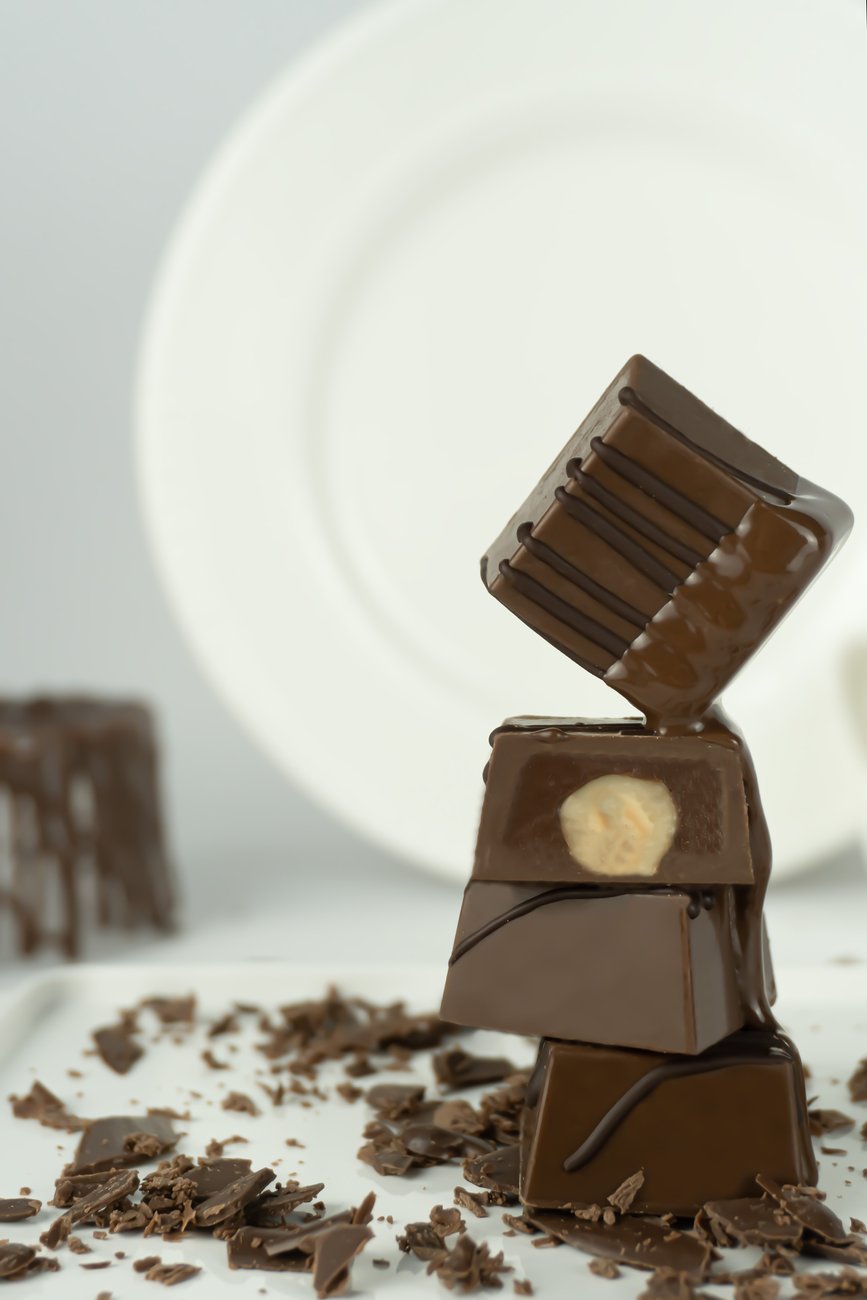 Bombons ao leite zero açúcar